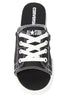 The Chuck Taylor All Star Cutaway EVO Canvas Sandal in Black