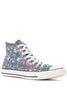 The Chuck Taylor All Star Floral Print Hi Sneaker in Dark Denim