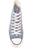 The Chuck Taylor All Star Floral Print Hi Sneaker in Dark Denim
