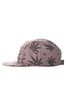 The HUF x Snoop 420 5 Panel Hat in Grey Heather