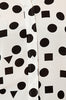 The Geometric Shirt in White & Black